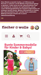 Mobile Screenshot of fischer-wolle.de